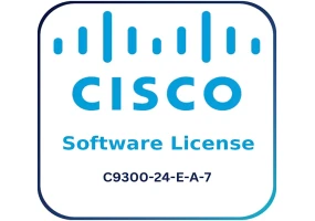Cisco C9300-24-E-A-7 24 port NW DNA Ess to NW DNA Adv Upgrade License (7Y) - Software License