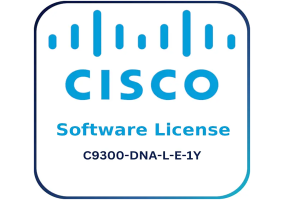 Cisco C9300-DNA-L-E-1Y - Software Licence