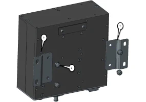 Cisco IR1101-WALLMNT= - Wall mount kit