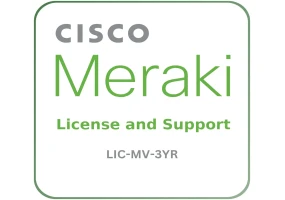 Cisco Meraki LIC-MV-3YR MV Enterprise License and Support, 3 Years - Software License