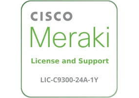 Cisco Meraki LIC-C9300-24A-1Y Advanced - License and Support Service