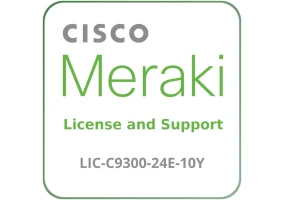 Cisco Meraki LIC-C9300-24E-10Y Enterprise - License and Support Service