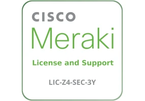 Cisco Meraki LIC-Z4-SEC-3Y - Meraki Z4 Secure Teleworker License and Support, 3 YR