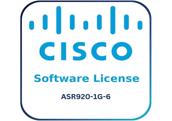 Cisco ASR920-1G-6 - Software License