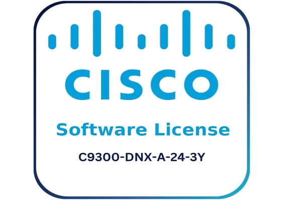 Cisco C9300-DNX-A-24-3Y - Software Licence