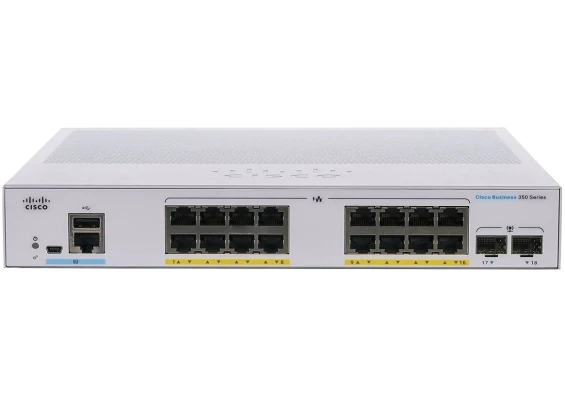 Cisco Small Business CBS350-16P-2G-UK - Network Switch