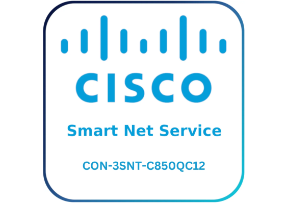 Cisco CON-3SNT-C850QC12 3Y Smart Net Total Care - Warranty & Support Extension