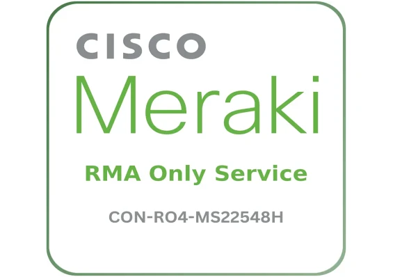 Cisco Meraki CON-RO4-MS22548H RMA Only Service - Warranty & Support Extension