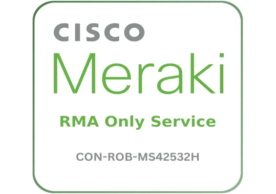 Cisco Meraki CON-ROB-MS42532H RMA Only Service - Warranty & Support Extension