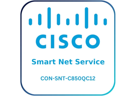 Cisco CON-SNT-C850QC12 1Y Smart Net Total Care - Warranty & Support Extension
