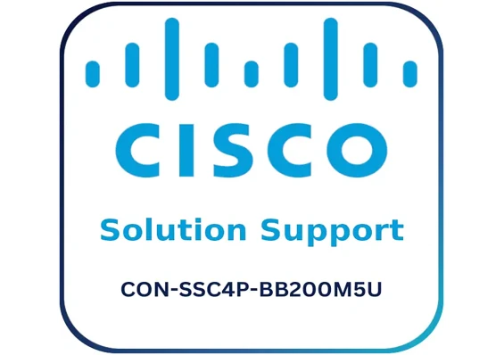 Cisco CON-SSC4P-BB200M5U Solution Support - Warranty & Support Extension