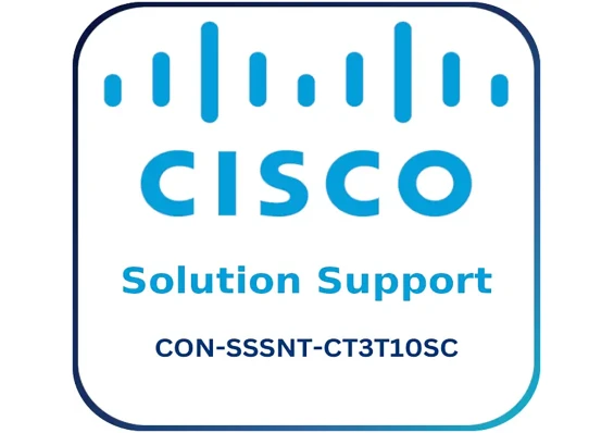 Cisco CON-SSSNT-CT3T10SC Solution Support (SSPT) - Warranty & Support Extension