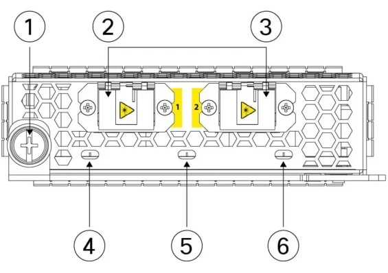 Cisco Firepower FPR4K-NM-2X40G-F - Network Module