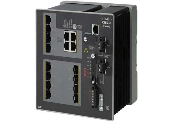 Cisco Industrial IE-4000-8GS4G-E - Network Switch