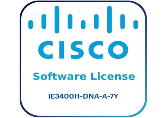 Cisco IE3400H-DNA-A-7Y - Software Licence