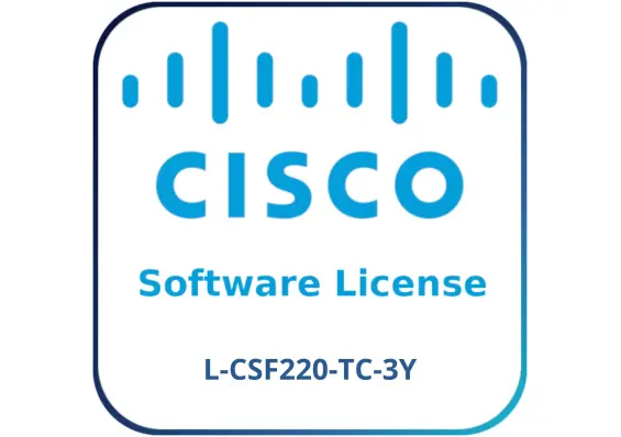 Cisco L-CSF220-TC-3Y - Secure Firewall 220 TD and URL Lic 3Y Subscription