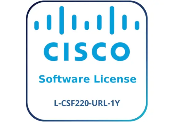 Cisco L-CSF220-URL-1Y - Secure Firewall 220 URL Filtering License 1YR Subscription