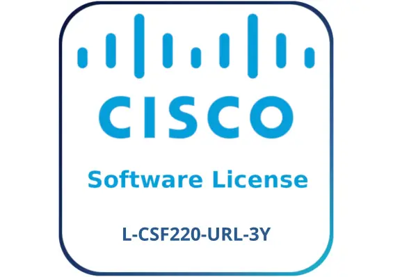 Cisco L-CSF220-URL-3Y - Secure Firewall 220 URL Filtering License 3YR Subscription