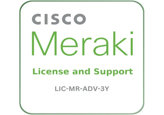 Cisco Meraki LIC-MR-ADV-3Y - License and Support Service