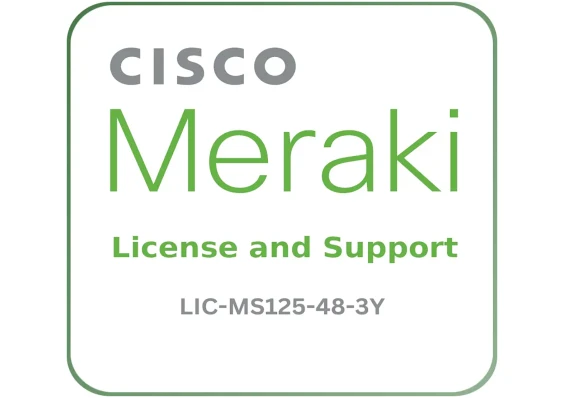 Cisco Meraki LIC-MS125-48-3Y - License and Support Service
