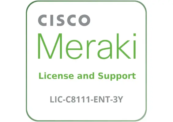 Cisco Meraki LIC-C8111-ENT-3Y - 3-year Enterprise License and Support