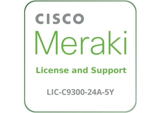 Cisco Meraki LIC-C9300-24A-5Y Advanced - License and Support Service
