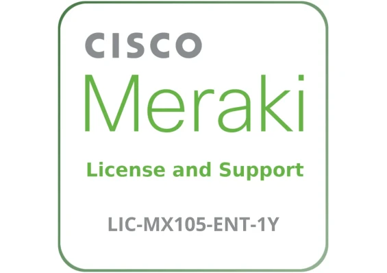 Cisco Meraki LIC-MX105-ENT-1Y - License and Support Service