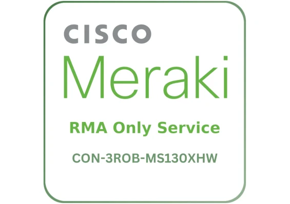 Cisco Meraki CON-3ROB-MS130XHW 3Y RMA Only Service - Warranty & Support Extension