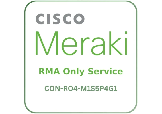 Cisco Meraki CON-RO4-M1S5P4G1 RMA Only Service - Warranty & Support Extension