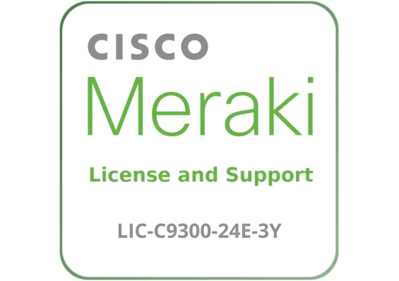Cisco Meraki LIC-C9300-24E-3Y - Enterprise Software license