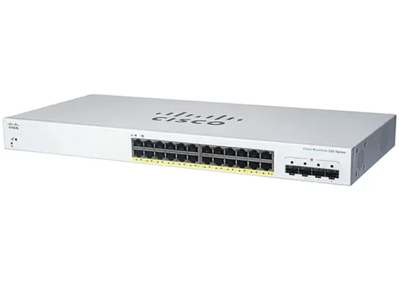 Cisco Small Business CBS220-24P-4G-UK - Network Switch