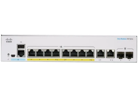 Cisco Small Business CBS350-8FP-2G-UK  - Network Switch