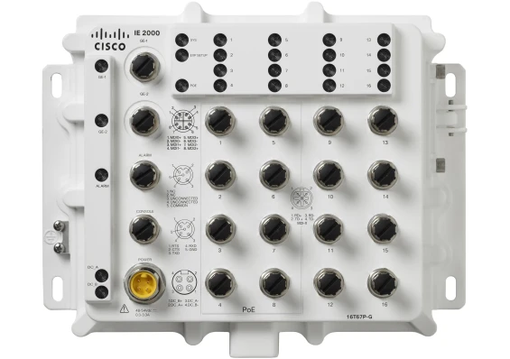 Cisco Industrial IE-2000-16T67P-G-E - Network Switch
