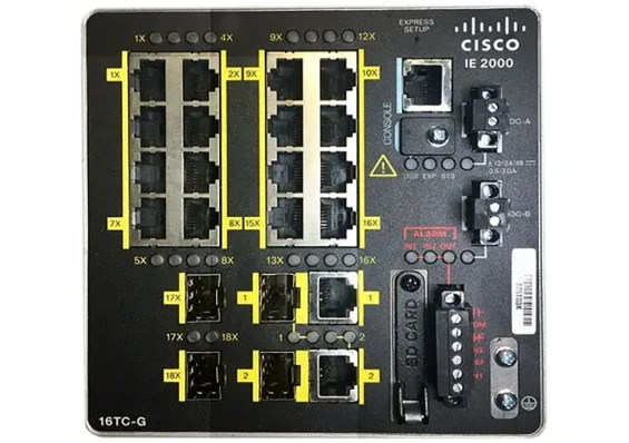 Cisco Industrial IE-2000-16TC-G-E - Network Switch